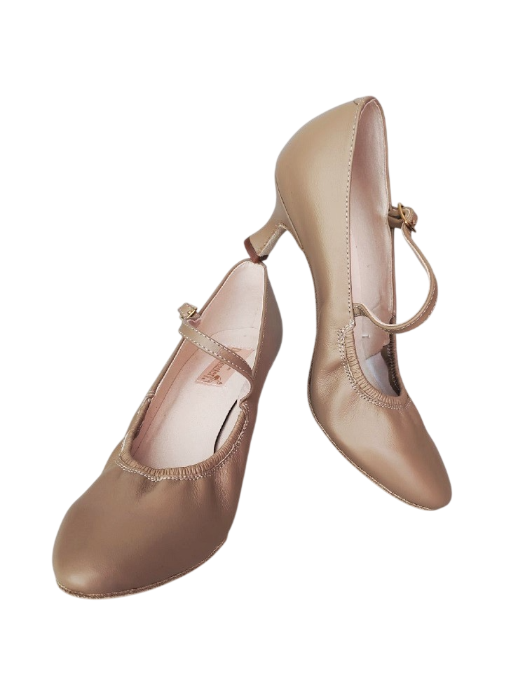 photo_tufli_zhenskie_dancemaster_011d_kozha_bezhevaya_3_kabluk_5_sm_